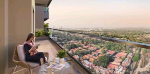 Balcony in 3 BHK Apartment at Prestige Raintree Park, Whitefield – for Sale