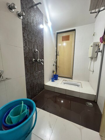Bathroom in 2 BHK Apartment at Parsik Nagar – for Sale