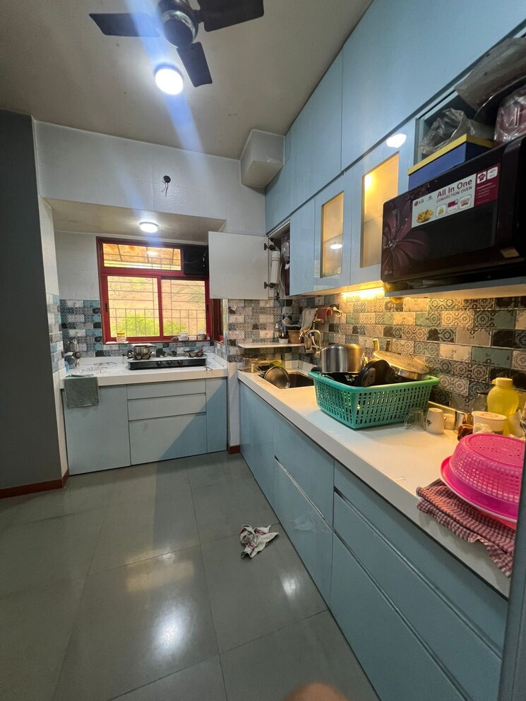 Kitchen, parsik nagar 2 Bedroom 1100 Sq.Ft. Apartment In Parsik Nagar Thane 8680755