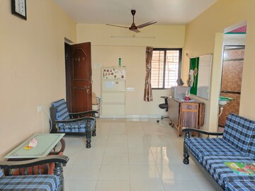 Living Room in 3 BHK Apartment at Vasant Leela Complex, Vijay Nagari – for Rent