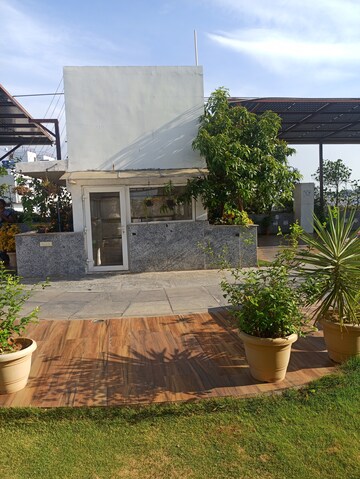 Balcony in 3 BHK Apartment at Hill View Banjara Hills, Banjara Hills – for Rent