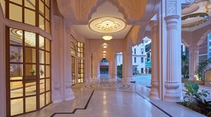 Building Lobby in 3 BHK Apartment at Prestige Leela Residency, Kodihalli – for Sale