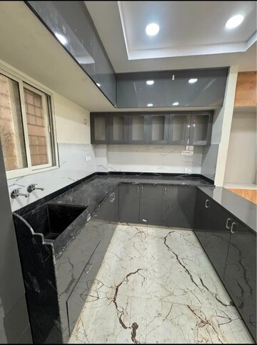 Kitchen in 3 BHK Apartment at Rajapushpa Provincia, Narsingi – for Rent