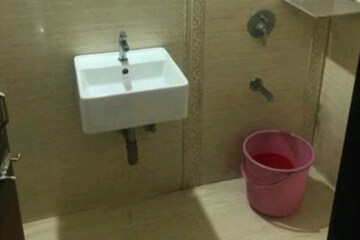 Bathroom in 1 BHK Apartment at Dedhia Elita, Ghodbunder Road – for Rent