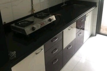 Kitchen in 1 BHK Apartment at Dedhia Elita, Ghodbunder Road – for Rent