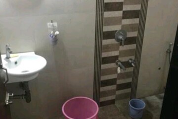 Bathroom in 1 BHK Apartment at Dedhia Elita, Ghodbunder Road – for Rent