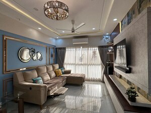 Living Room in 3 BHK Apartment at Nisarga CHS Ltd, Chembur – for Sale