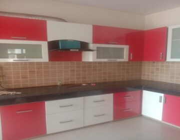 Kitchen in 3 BHK Apartment at Mahagun Mywoods, Sector 16c Greater Noida – for Rent