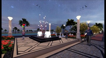  Plot – Exterior View View at Super Corridor - for Sale