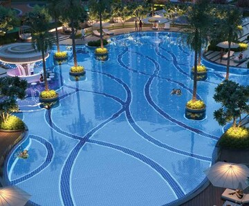 Swimming Pool in 3.5 BHK Apartment at Smart World One DXP, Sector 113 – for Sale