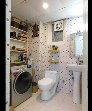 Bathroom in 2 BHK Apartment at LR Bluemoon Homes, Raj Nagar Extension – for Sale