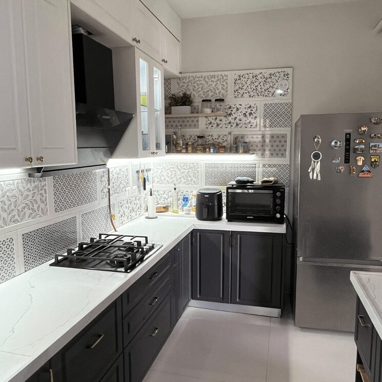 Kitchen, kumar-prospera-hadapsar 2 Bedroom 942 Sq.Ft. Apartment In Amanora Park Town Pune 8682186