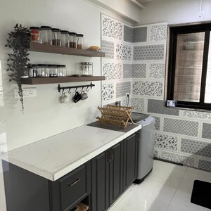 Kitchen in 2 BHK Apartment at Kumar Prospera Hadapsar, Amanora Park Town – for Sale