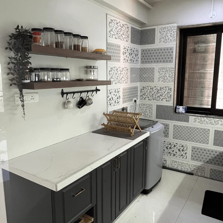 Kitchen, kumar-prospera-hadapsar 2 Bedroom 942 Sq.Ft. Apartment In Amanora Park Town Pune 8682186