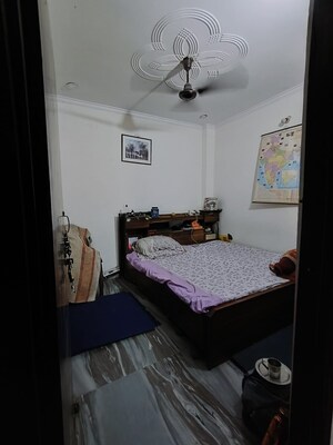 Bedroom in 2 BHK Builder Floor at Pul Pehlad Pur – for Sale