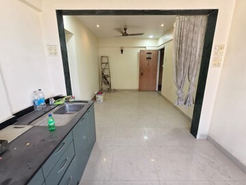 Kitchen in 1 BHK Apartment at Rishabh Heights CHS, Dombivli West – for Rent