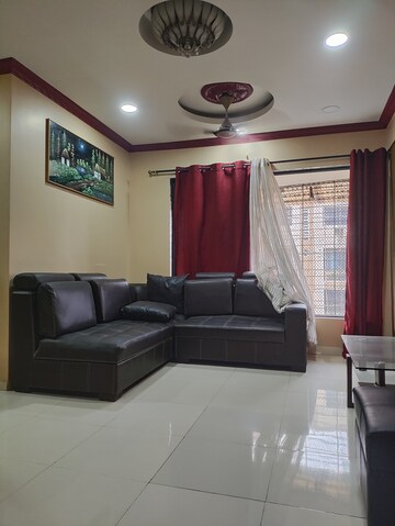 Living Room in 3 BHK Apartment at Sai Kripa Apartments, Sector 10 Nerul – for Rent