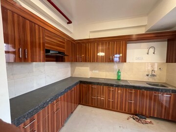 Kitchen in 3 BHK Apartment at Rishita Manhattan, Gomti Nagar – for Rent
