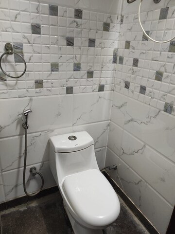 Bathroom in 3 BHK Builder Floor at East Of Kailash – for Rent