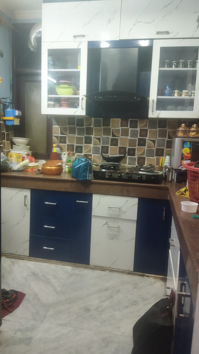 Kitchen, govindpuri 3 Bedroom 1000 Sq.Ft. Builder Floor In Govindpuri Delhi 8682428