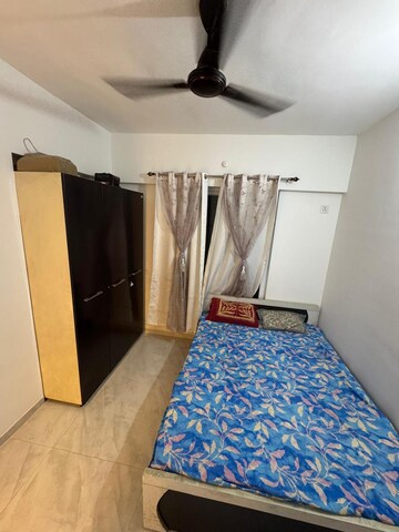 Bedroom in 2 BHK Apartment at RR Lunkad 66 Avenue, Pimple Nilakh – for Rent