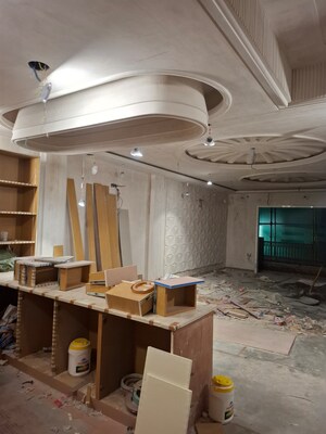 Living Room in 4 BHK Builder Floor at Hari Nagar – for Sale