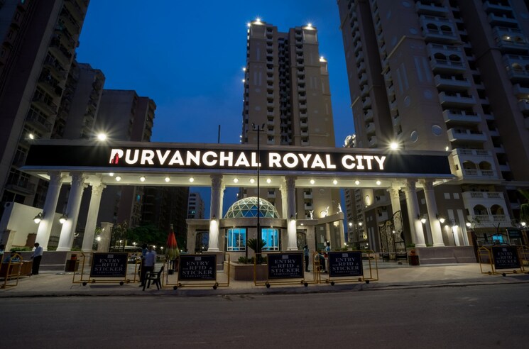Exterior View, purvanchal-royal-city 4 Bedroom 2510 Sq.Ft. Apartment In Chi V Greater Noida Greater Noida 8682503