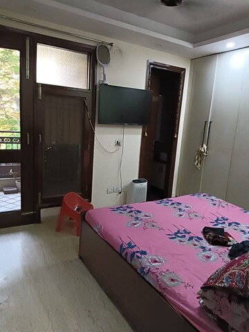 Bedroom in 1 BHK Builder Floor at Malviya Nagar – for Rent