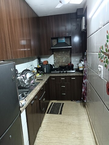 Kitchen in 1 BHK Builder Floor at Malviya Nagar – for Rent