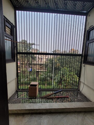 Balcony in 3 BHK Builder Floor at Dilshad Colony – for Rent