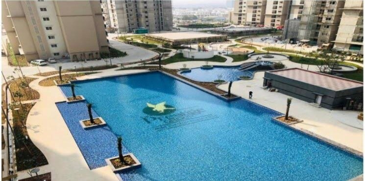 Swimming Pool, prestige-high-fields 3 Bedroom 1742 Sq.Ft. Apartment In Gachibowli Hyderabad 8682677