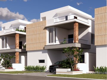 4 BHK Villa – Exterior View View at Hallmark Nature Nest, Kollur - for Sale