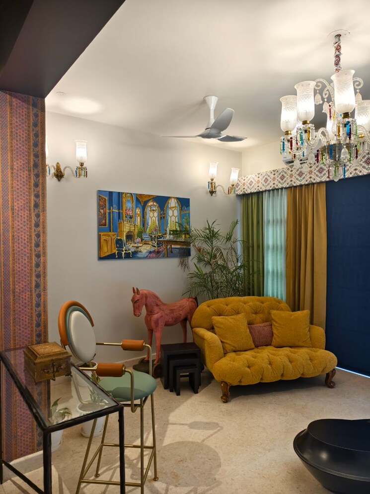 Living Room, vipul-tatvam-villas 4 Bedroom 4000 Sq.Ft. Villa In Sector 48 Gurgaon 8682699