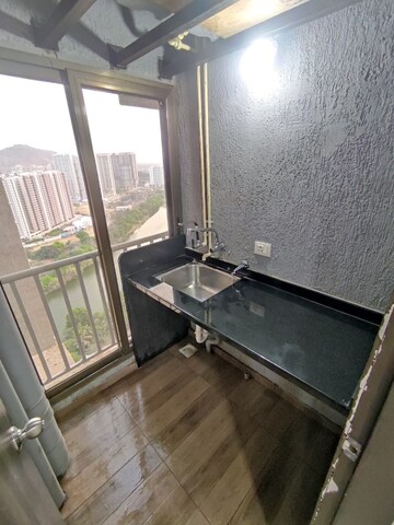 Balcony in 3 BHK Builder Floor at Paranjape Blue Ridge, Hinjewadi – for Rent