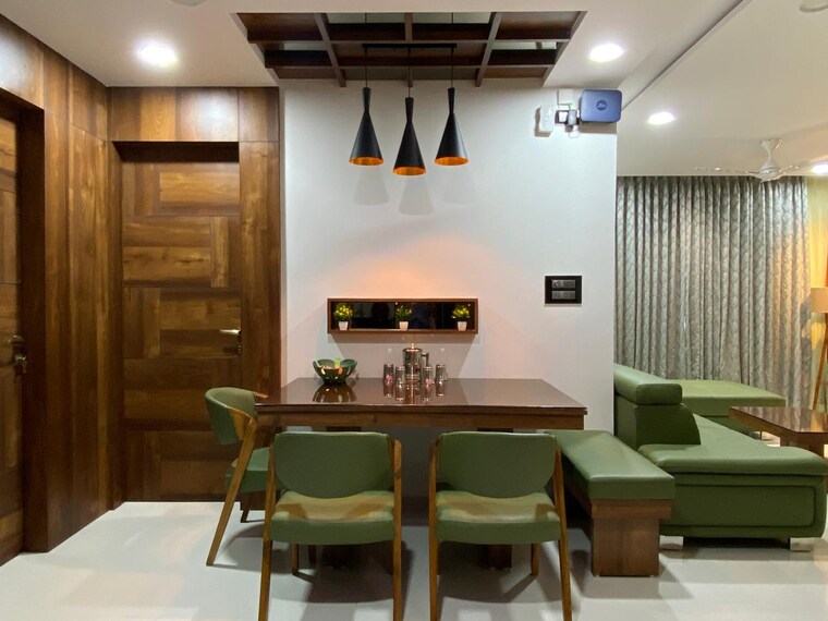 Living Room, pal 3 Bedroom 1950 Sq.Ft. Apartment In Pal Surat 8682717