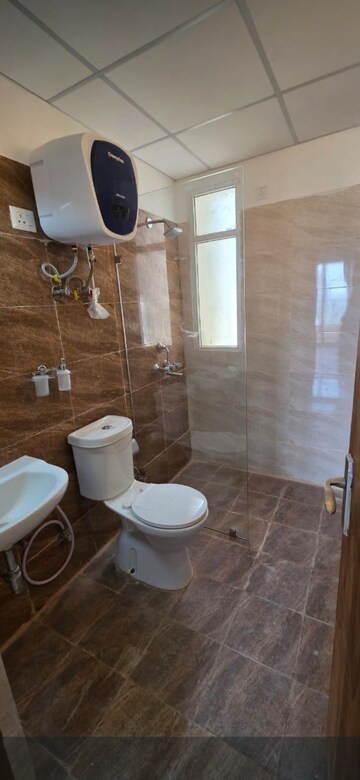 Bathroom in 3 BHK Apartment at Amrapali Crystal Homes, Sector 76 – for Rent