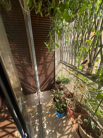 Balcony in 2 BHK Apartment at Madhav Palacia, Ghodbunder Road – for Rent