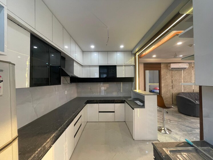 Kitchen, paarth-aadyant 3.5 Bedroom 1950 Sq.Ft. Apartment In Gomti Nagar Lucknow 8682751