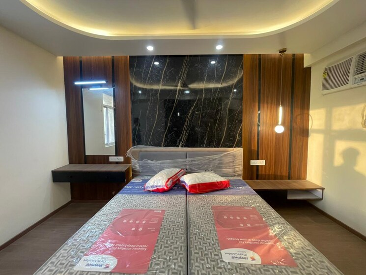 Bedroom, paarth-aadyant 3.5 Bedroom 1950 Sq.Ft. Apartment In Gomti Nagar Lucknow 8682751