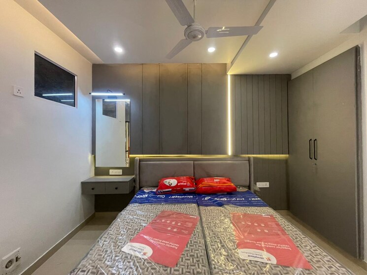 Bedroom, paarth-aadyant 3.5 Bedroom 1950 Sq.Ft. Apartment In Gomti Nagar Lucknow 8682751