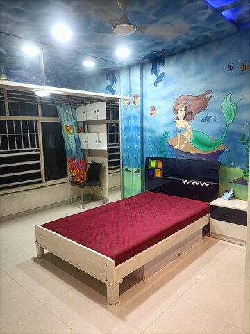 Bedroom in 2 BHK Apartment at Kubera Gulshan, Aundh – for Rent