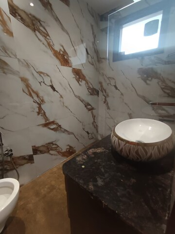 Bathroom in 2.5 BHK Apartment at Jahaz Apartments, Paschim Vihar – for Rent