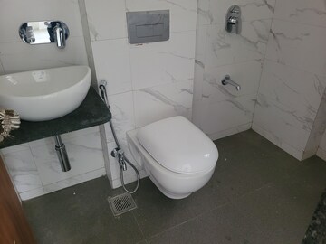 Bathroom in 3 BHK Apartment at Angal Nilay, Model Colony – for Rent