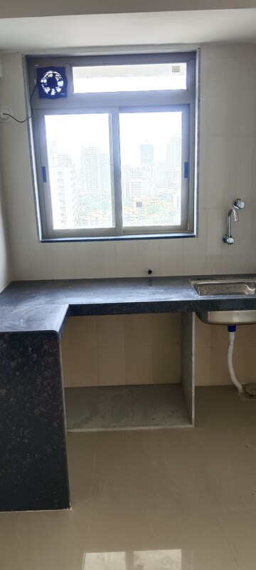 Kitchen in 1 BHK Apartment at Bageshri CHS, Goregaon East – for Rent