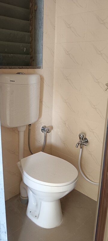 Bathroom in 1 BHK Apartment at Bageshri CHS, Goregaon East – for Rent