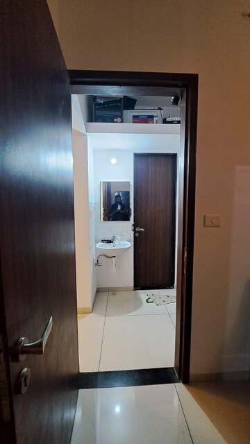 Bathroom in 2 BHK Apartment at Vilas Javdekar Yashwin Encore, Wakad – for Rent