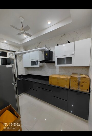 Kitchen in 3 BHK Builder Floor at RWA Residential Society Sector 46, Sector 46 – for Rent