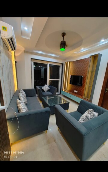 Living Room in 3 BHK Builder Floor at RWA Residential Society Sector 46, Sector 46 – for Rent