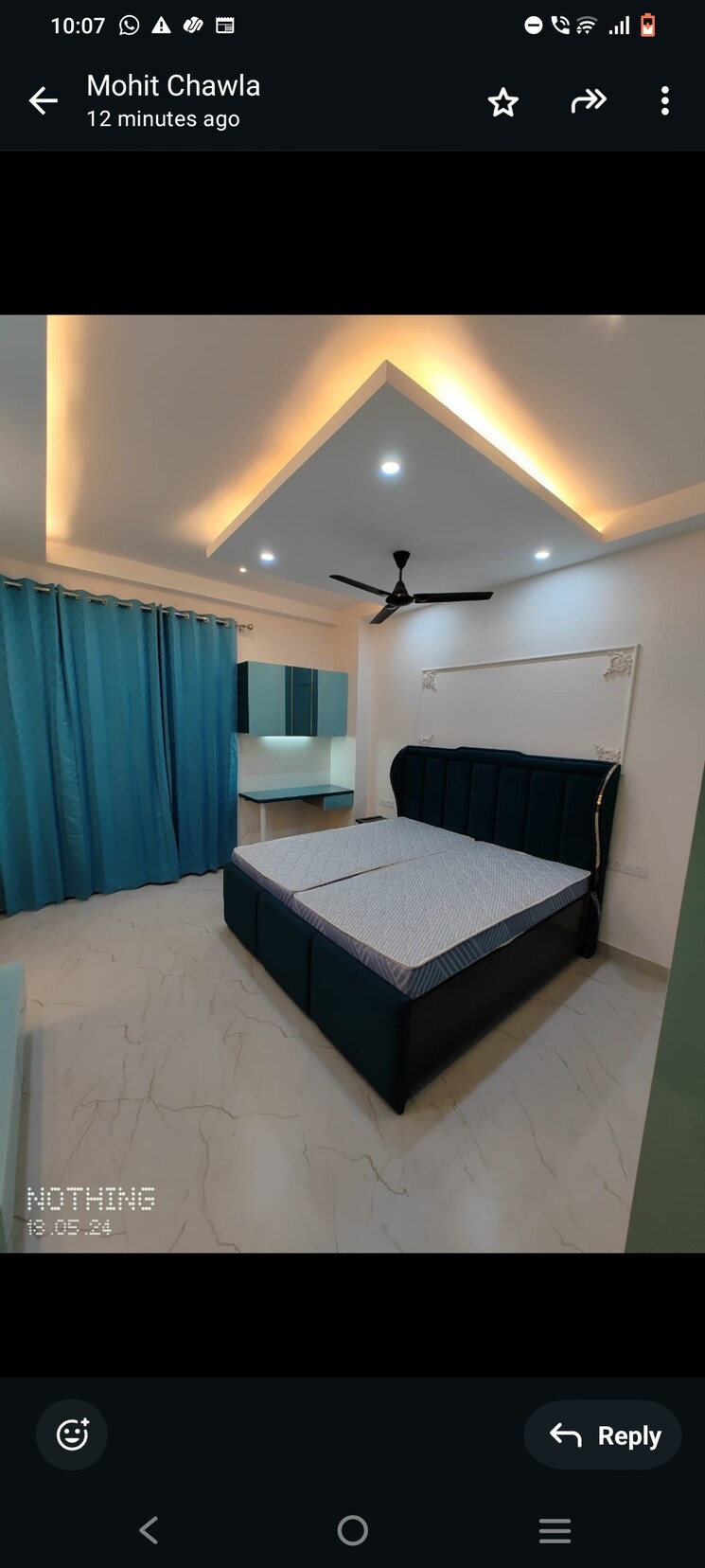 Bedroom, rwa-residential-society-sector-46 3 Bedroom 2400 Sq.Ft. Builder Floor In Sector 46 Gurgaon 8682888