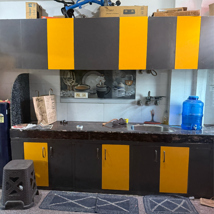 Kitchen, sector 63a 1.5 Bedroom 700 Sq.Ft. Builder Floor In Sector 63a Noida 8682925